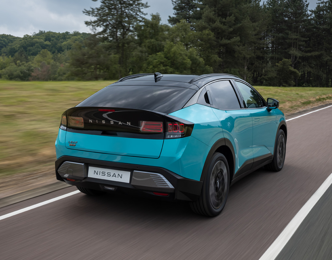 Nissan LEAF neue Generation mit aerodynamischem Crossover-Design