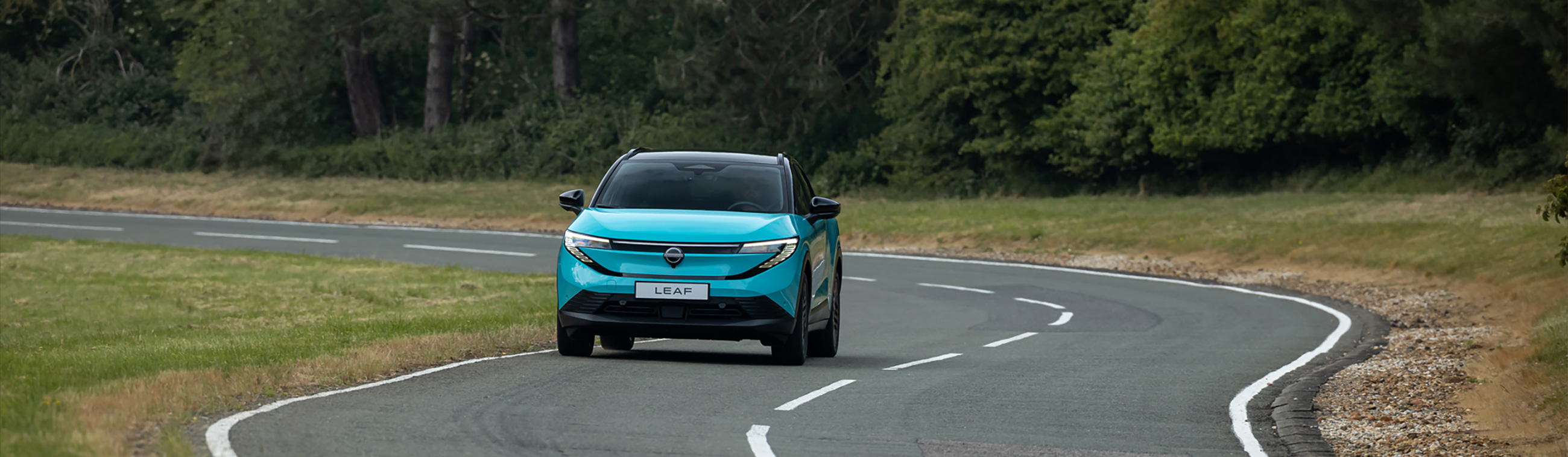 Nissan LEAF Seitenansicht in voller Grösse
